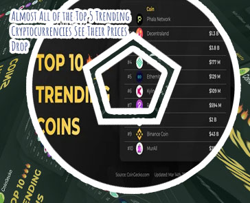 Top trending cryptocurrencies